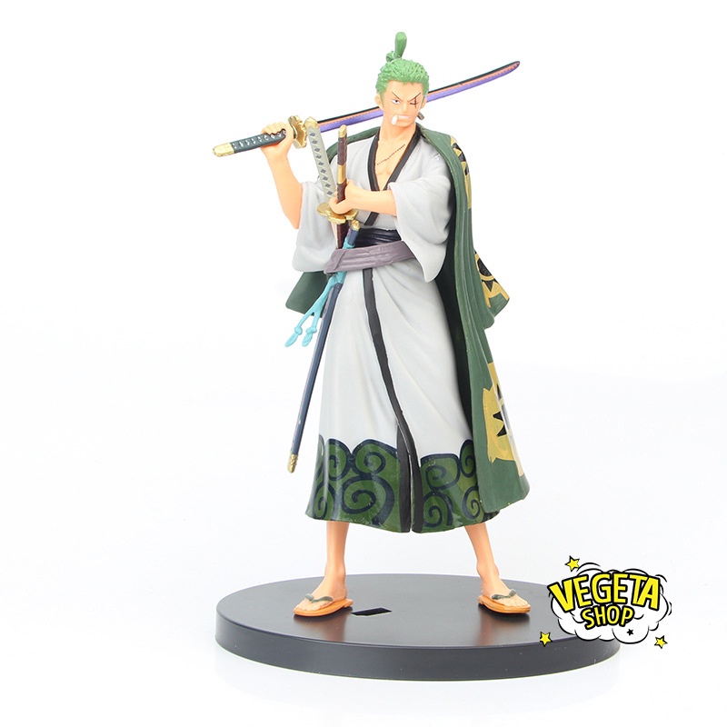 Mô hình One Piece - Mô hình Zoro - Zoro Wano - Wano Quốc - Cao 18cm