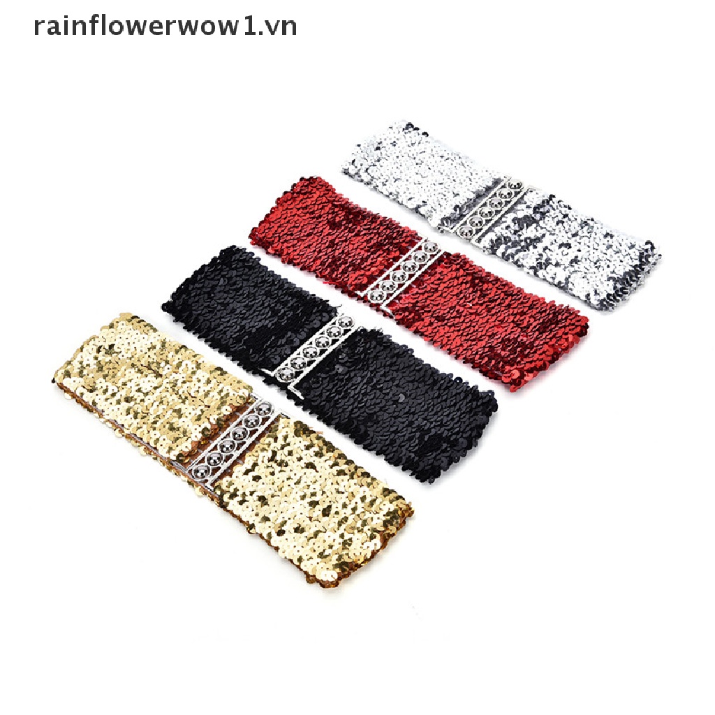 Quần Ống Rộng Đính Kim Sa Thời Trang Cho Nữ