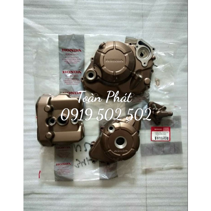 FULL BỘ REPSOL - NẮP NỒI - MÂM LỬA - NẮP ĐẦU - NẮP BƠM NƯỚC SONIC 150R CHÍNH HÃNG HONDA INDONESIA