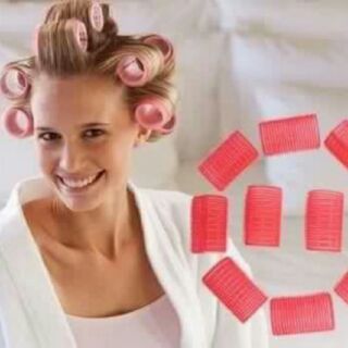 Lô cuốn dính tóc không cần kẹp (10 cuốn)