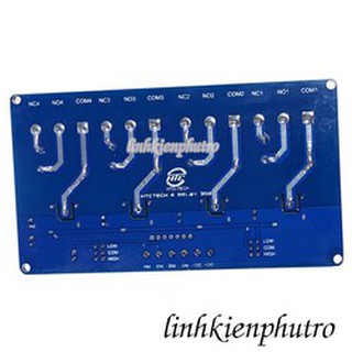 Module 4 Relay 24V - 30A Kích High/Low HTC
