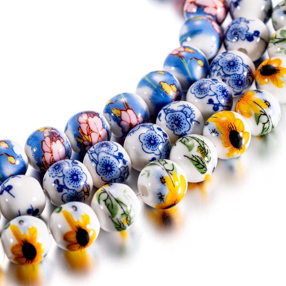 Set 10 hạt xâu chuỗi ST.KUNKKA làm trang sức thủ công 11 * 11mm