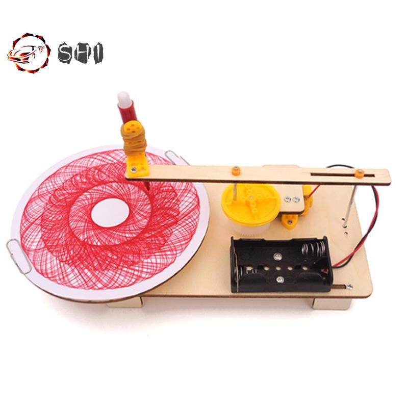 High Quality Puzzle Solar Painting Toy Kids Handmade Graffiti Simple Science Gizmo G8VN