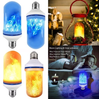 HABELYI Bóng Đèn LED E27 Hiệu Ứng Ngọn Lửa 4 Chế Độ