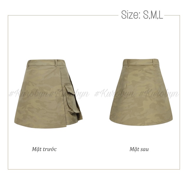 Quần váy túi hộp 2 màu (hình shop chụp điện thoại) | BigBuy360 - bigbuy360.vn