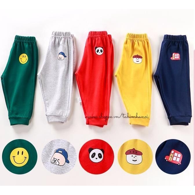 Quần dài QATE368 in hình ngộ nghĩnh cho bé - Quần dài bé trai và bé gái TB376
