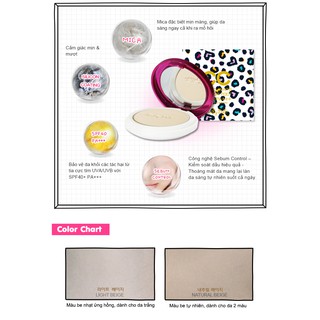 Phấn Phủ Cathy Doll Speed White CC Powder Pact SPF40 PA+ + +12g