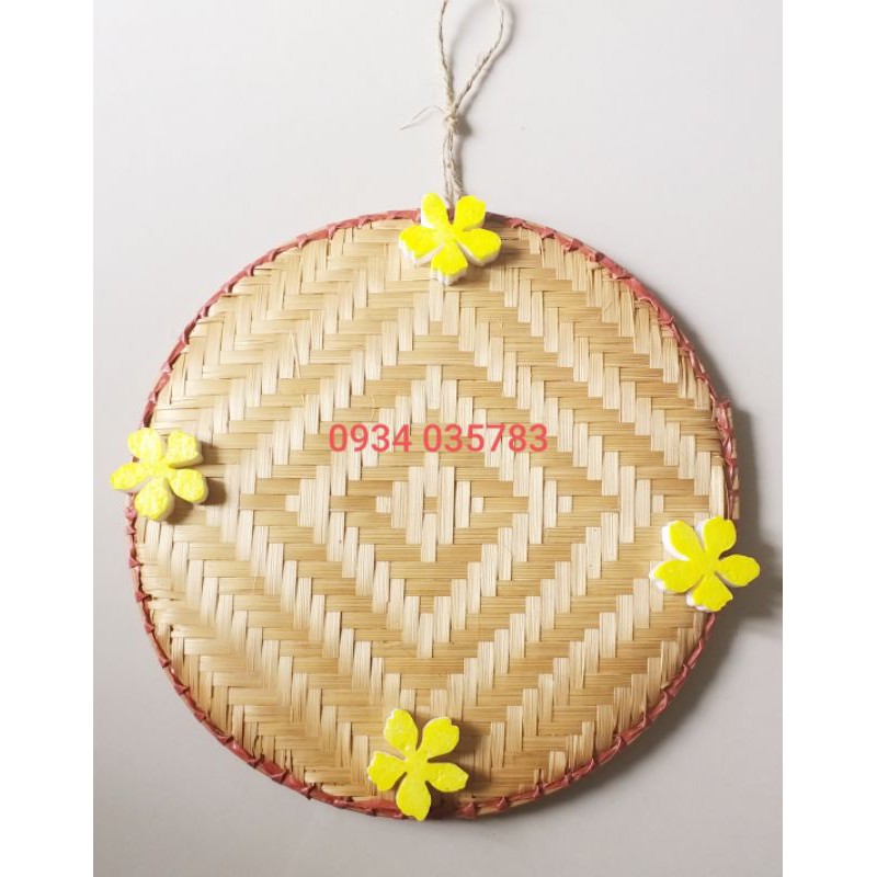 Mẹt tre bún đậu, trang trí tết 25-30cm
