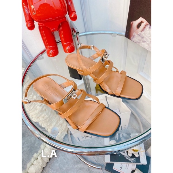 ❄️ HÀNG QUẢNG CHÂU FULLBOX ❄️ Sangdal 2 quai gót vuông 5cm