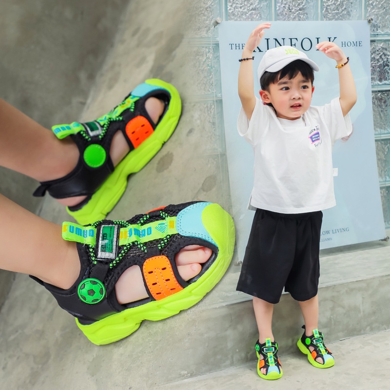 Sandal Bé Trai Mũi Cao Chống Trơn Chống Vấp Cho Bé đủ size 2022