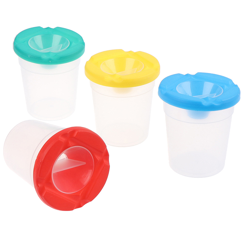 Newtimingbuild Water leakage prevention DIY Children Washing Cup writing brush Cup Paint Cup NTB