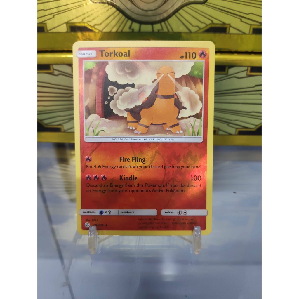 [ Dưa Hấu Yugioh ] Lá bài thẻ bài Pokemon Torkoal