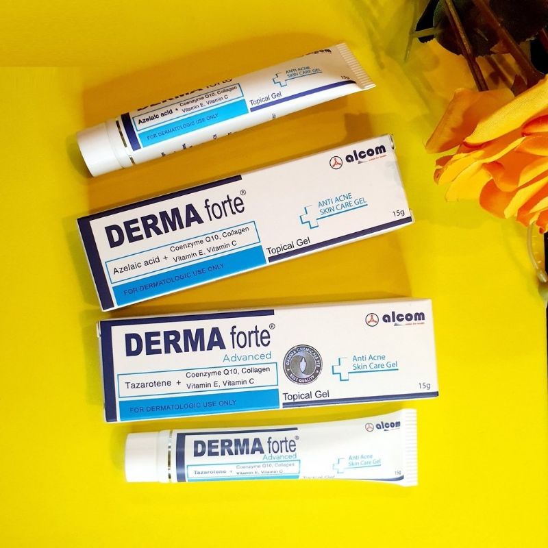 Derma Forte Gel - Kem Dưỡng da, Giảm Mụn, Ngừa Thâm, Mờ Sẹo