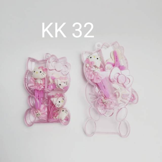 Bộ Kẹp Tóc Hello Kitty Dễ Thương Kodek32