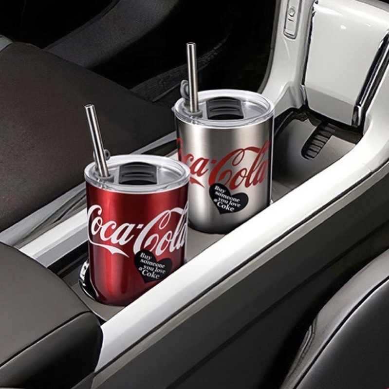 Ly Giữ Nhiệt Coca Cola Kèm Nắp và Ống Hút