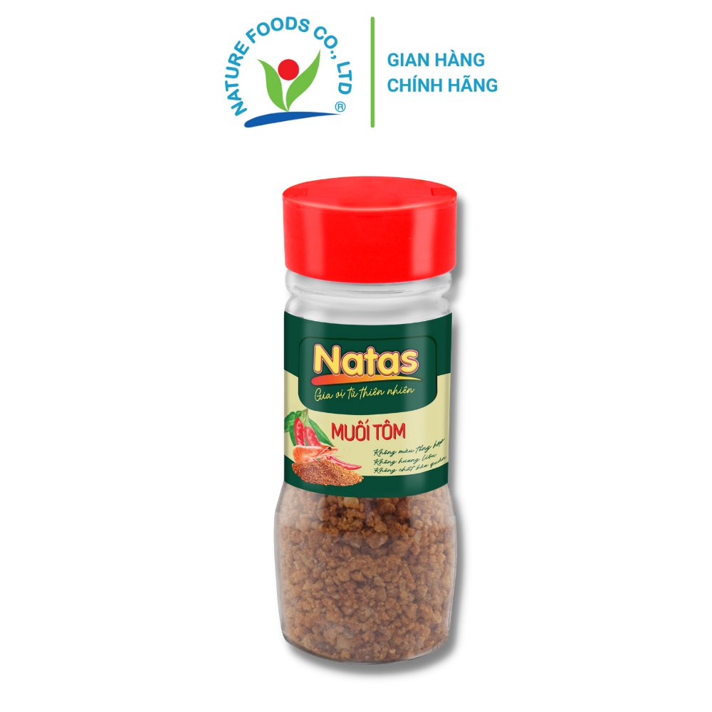 Muối tôm Natas Hũ 70g_ Gia Vị
