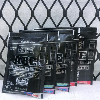 SAMPLE ABE – THỰC PHẨM BỔ SUNG PRE WORKOUT ABE ( All Black Everything ) Tăng Sức Manh ABE ( Gói Nhỏ 1 lần dùng )