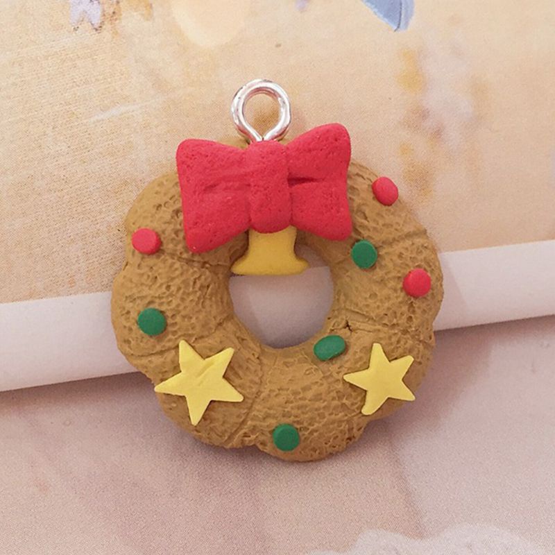 Arin Mặt Dây Chuyền Hình Người Tuyết / Bánh Gừng / Hươu Mini Mềm Mại