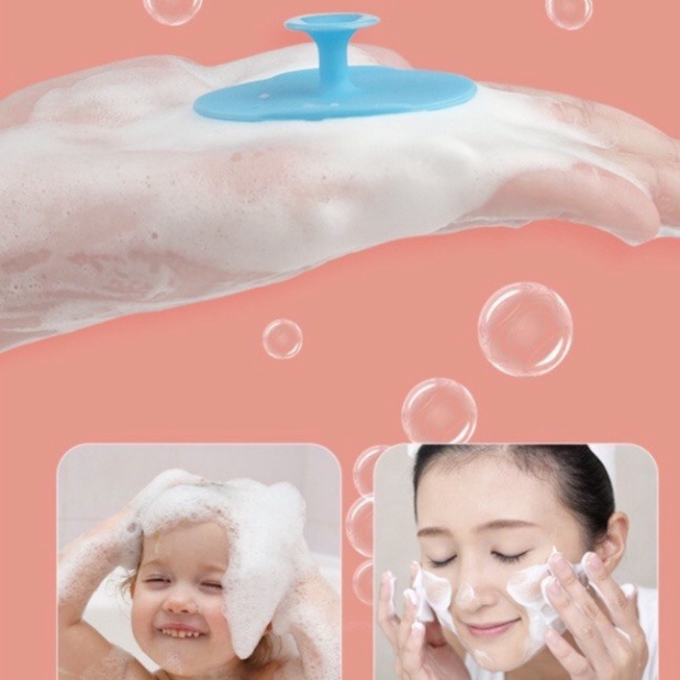 Miếng rửa mặt và massage bằng silicon siêu mềm (sỉ lẻ)