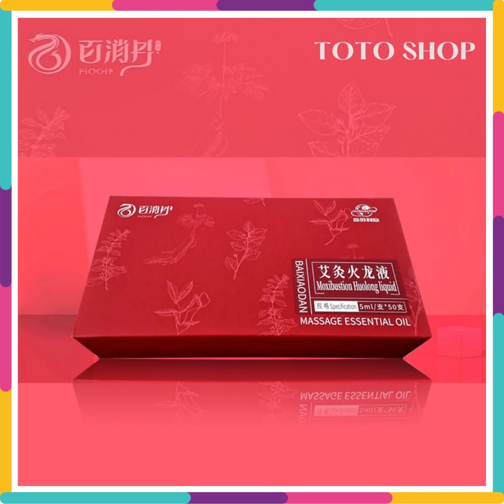 Tinh dầu hỏa liệu BÁCH TIÊU ĐAN, tinh dầu hỏa long, thảo dược