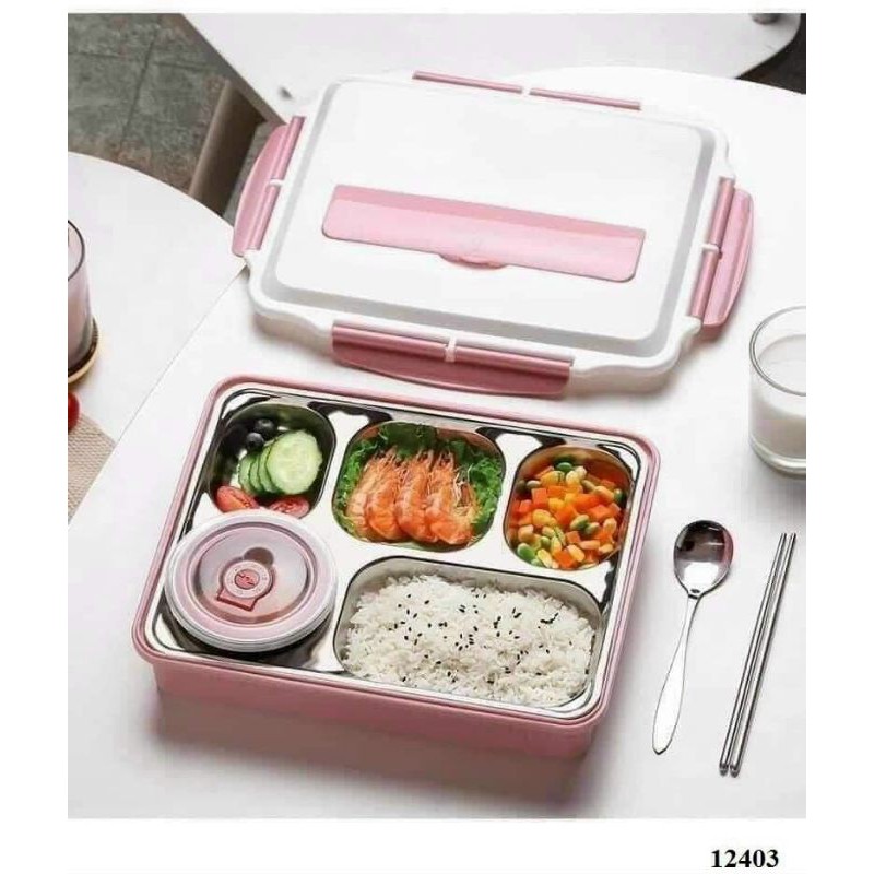 KHAY CƠM INOX 5 NGĂN