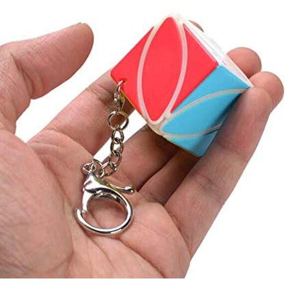 Keychain Mini Rubik's - Móc Khóa Rubik Qiyi 3x3