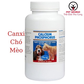 Calcium phosphorus - thuốc bổ sung canxi dành cho chó mèo