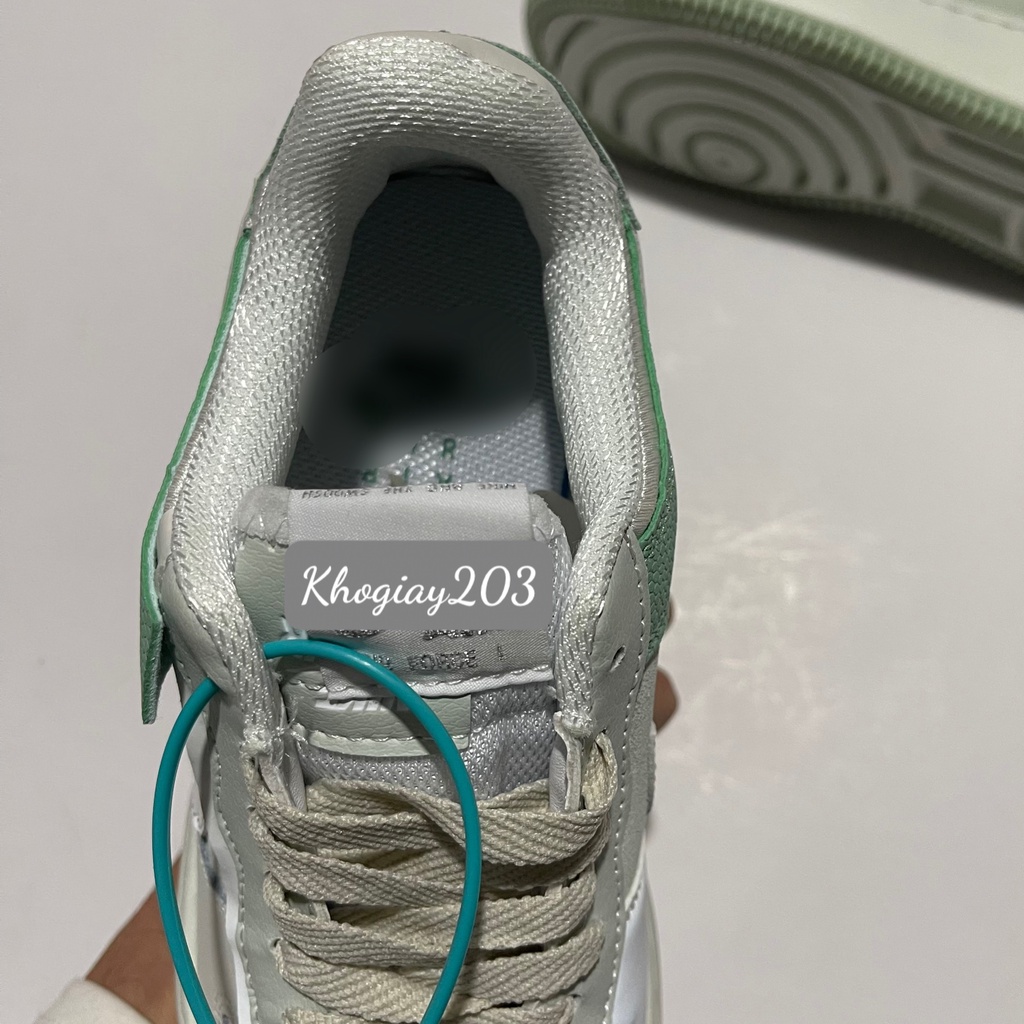 Giày AF1 shadow xanh mint khogiay203,giày air force 1 xanh lá green cao cấp