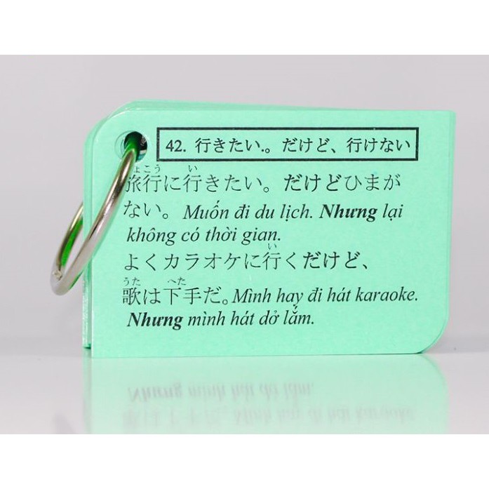 Bộ KatchUp Flashcard Học Tiếng Nhật Ngữ Pháp N3 (Soumatome n3) - High Quality