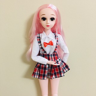 Váy Nữ Sinh Cho Búp Bê Cao 60cm