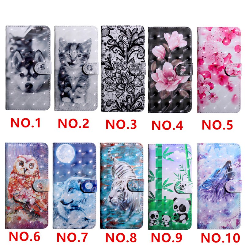 Case Xiaomi Redmi K20 Pro Redmi 7 7A Redmi Note 7 Note 5 Pro Mi 9T Pro Mi 8 Lite A1 A2 Lite F1 Pattern Flip Case Cover