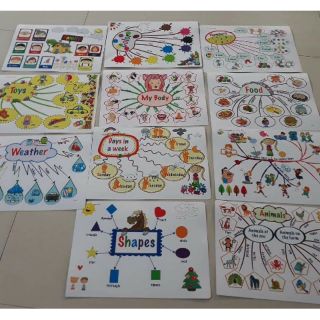 FLASHCARD MINDMAP 11 CHỦ ĐỀ A3