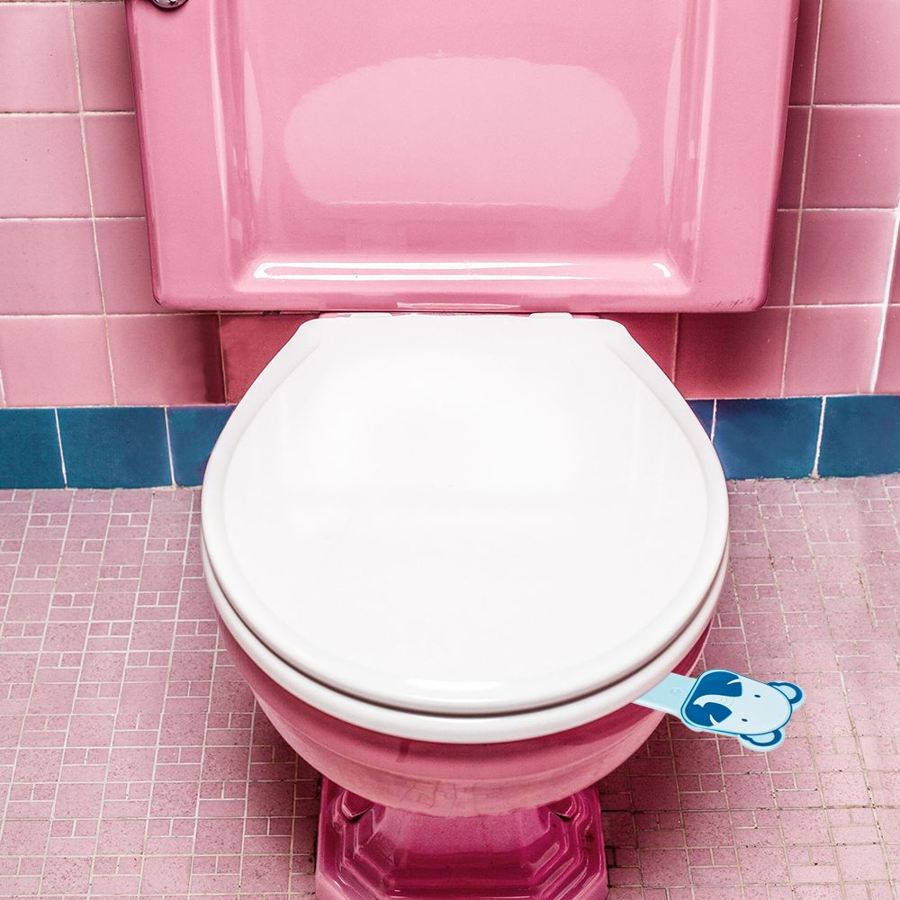 Tay Cầm Mở Nắp Bồn Cầu Kiểu Hoạt Hình Nhiều Màu Tự Chọn Tiện Dụng