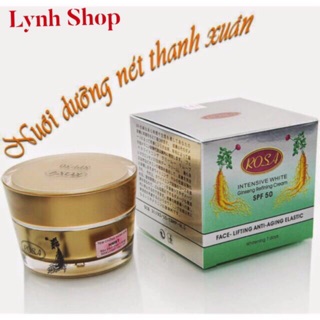 Kem Rosa nhân sâm đỏ dưỡng trắng da 20g