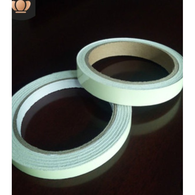 Cuộn băng keo dạ quang phát sáng trong bóng tối BẢN RỘNG 2CM