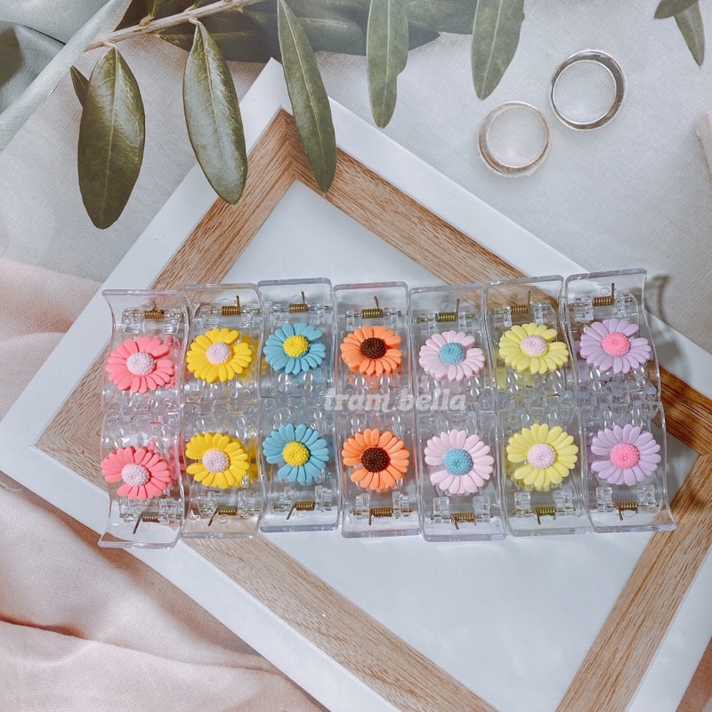 Kẹp tóc càng cua 5 răng nhiều hình