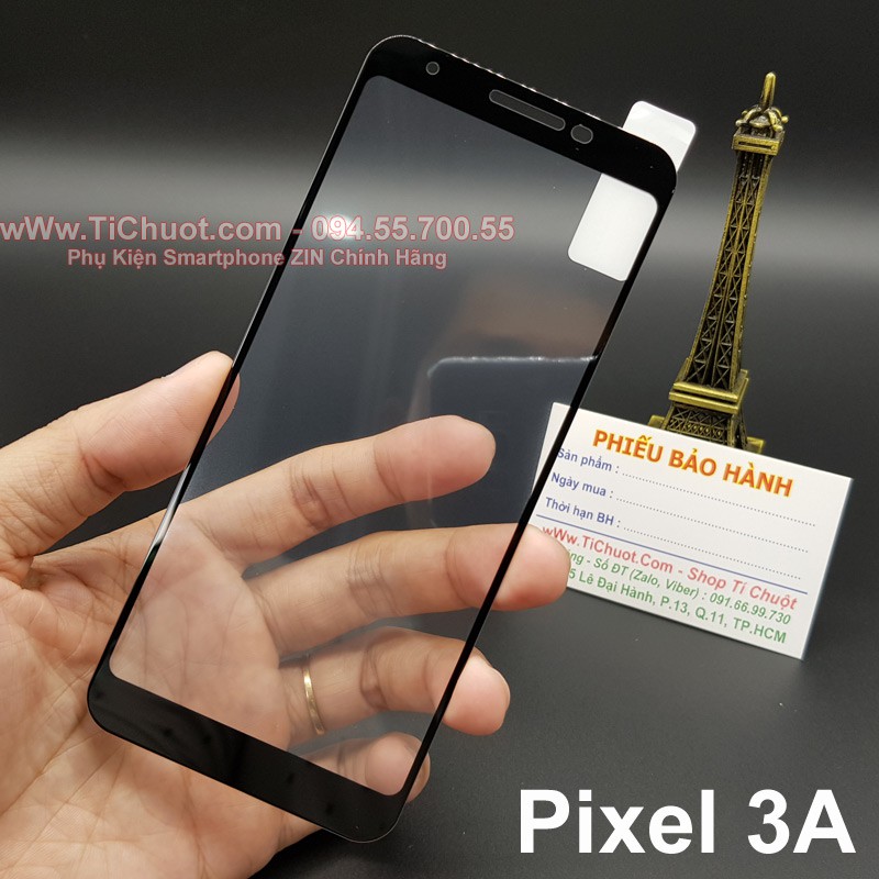 [FULL KEO-Ảnh Thật] Kính Cường Lực Google Pixel 3A FULL Màn