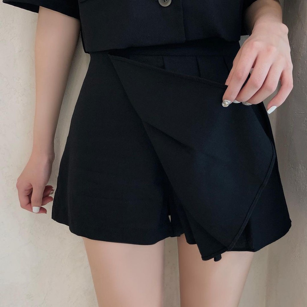 🆕 Set váy vest hộp KA Closet Set vest cực chất, áo vest hộp + quần giả váy tennis, chất umi siêu xinh, size M, L