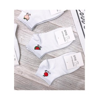 Combo 10 đôi tất hoa quả nữ siêu xinh