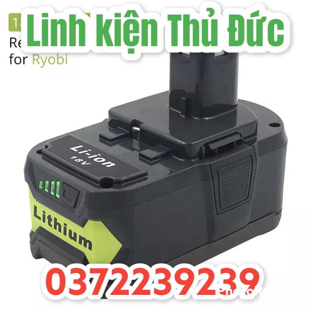 Lktd BN. Vỏ, mạch full tem cao cấp Ryobi 18V6A 5S-2P, mạch nhận sạc zin.