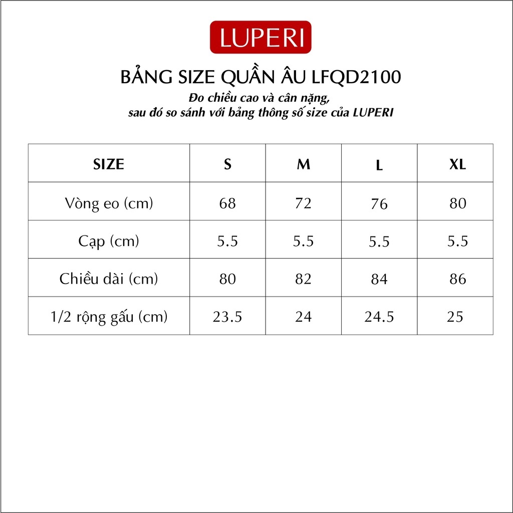 Quần Suông Ống Rộng Cạp Cao Khóa Sườn LUPERI LFQD2100 Vải Đũi Hàn Không Nhăn Không Xù