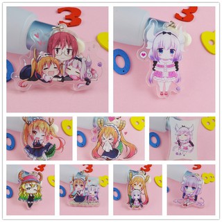 Móc Khóa Hình Nhân Vật Kobayashi Kobayashi san no Maid Kanna Kamui