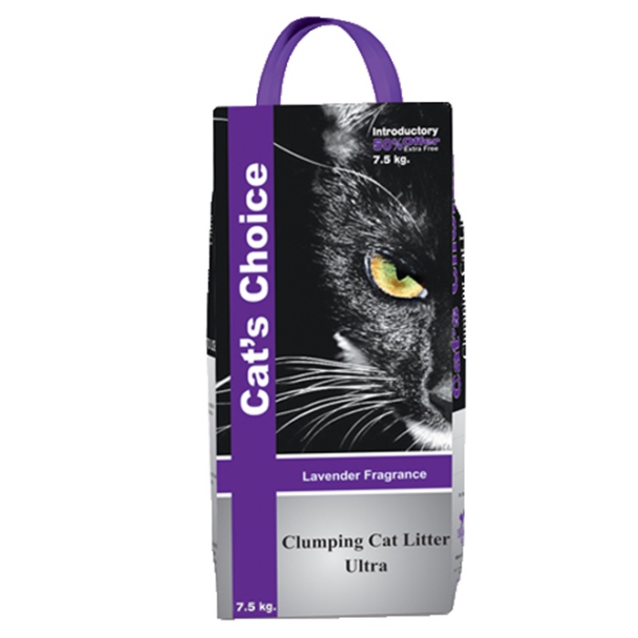 Cát vệ sinh cho mèo Indian - 7,5kg. Cát Ấn Độ cho mèo Cat's Choice. Cát mèo.