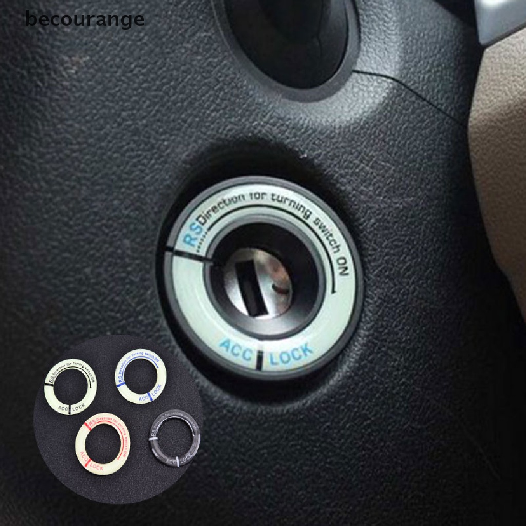 Sticker 3d Dán Trang Trí Chìa Khóa Xe Hơi Phát Sáng Độc Đáo