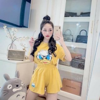 {Mặc là xinh} Bộ bigsize vịt kute 50-70kg