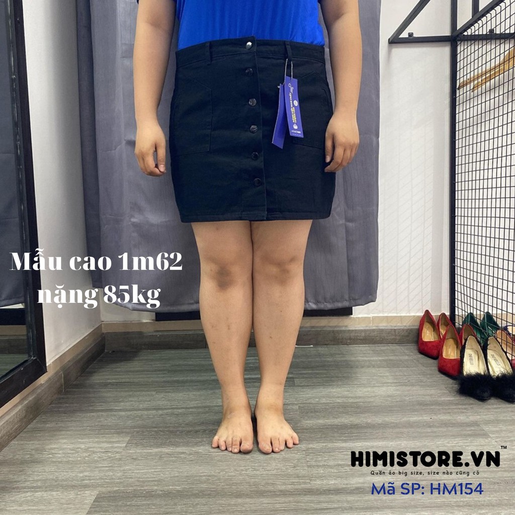 [CÓ SẴN] CHÂN VÁY BIG SIZE JEAN THƯƠNG HIỆU HIMISTORE