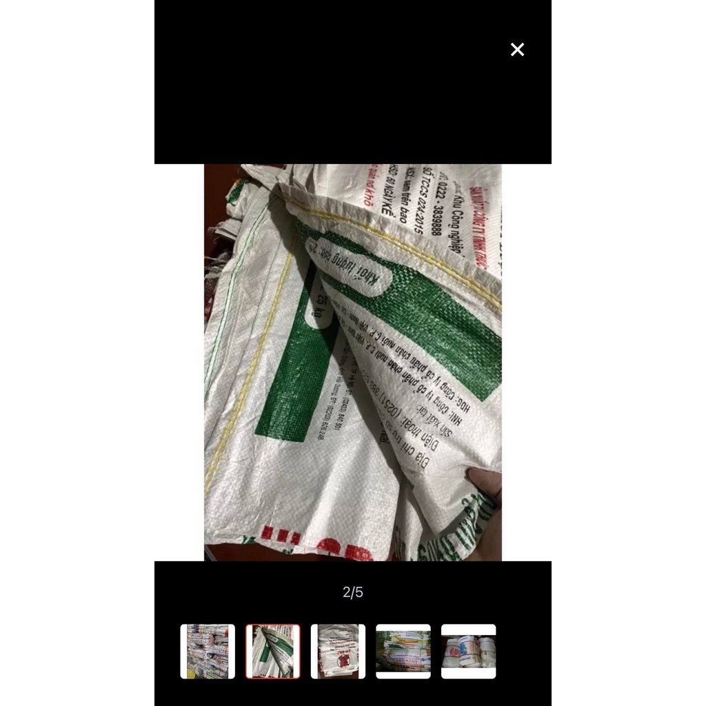 Vỏ bao bì cũ giá rẻ