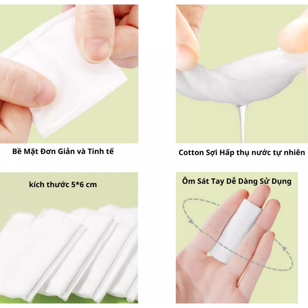 Bông tẩy trang  MINISO 180 Miếng