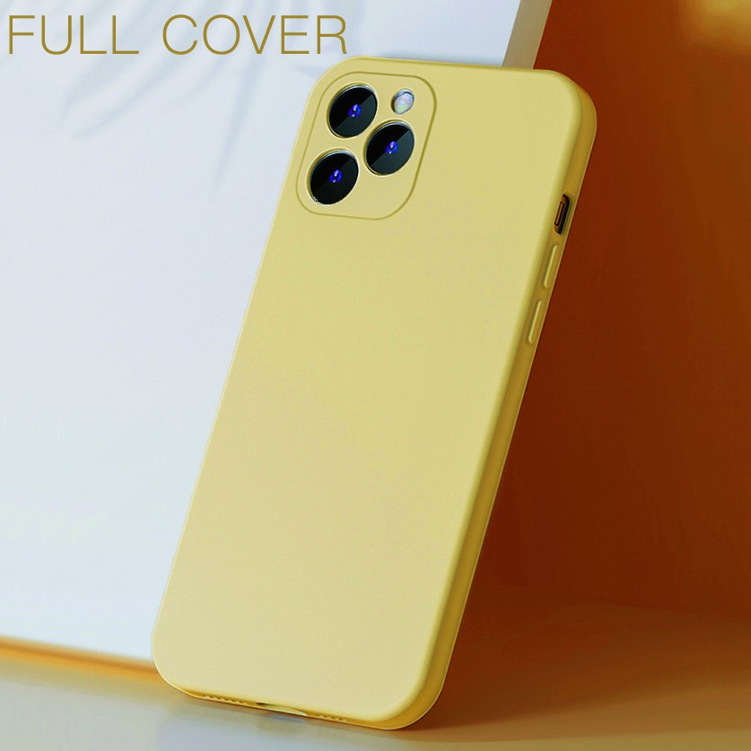 Ốp điện thoại silicon mềm dáng vuông 16 màu sắc cho iPhone 13 12 Pro Max 12 13Pro XS