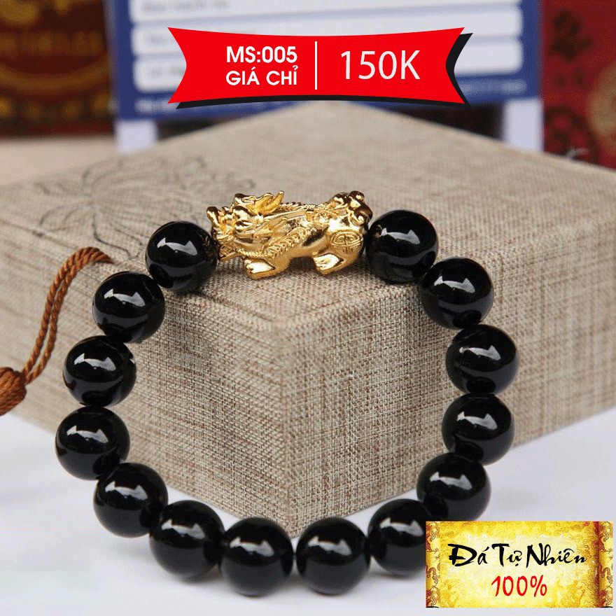 Vòng đeo tay tỳ hưu vàng 8 ly-10 ly -12 ly-14 ly | BigBuy360 - bigbuy360.vn